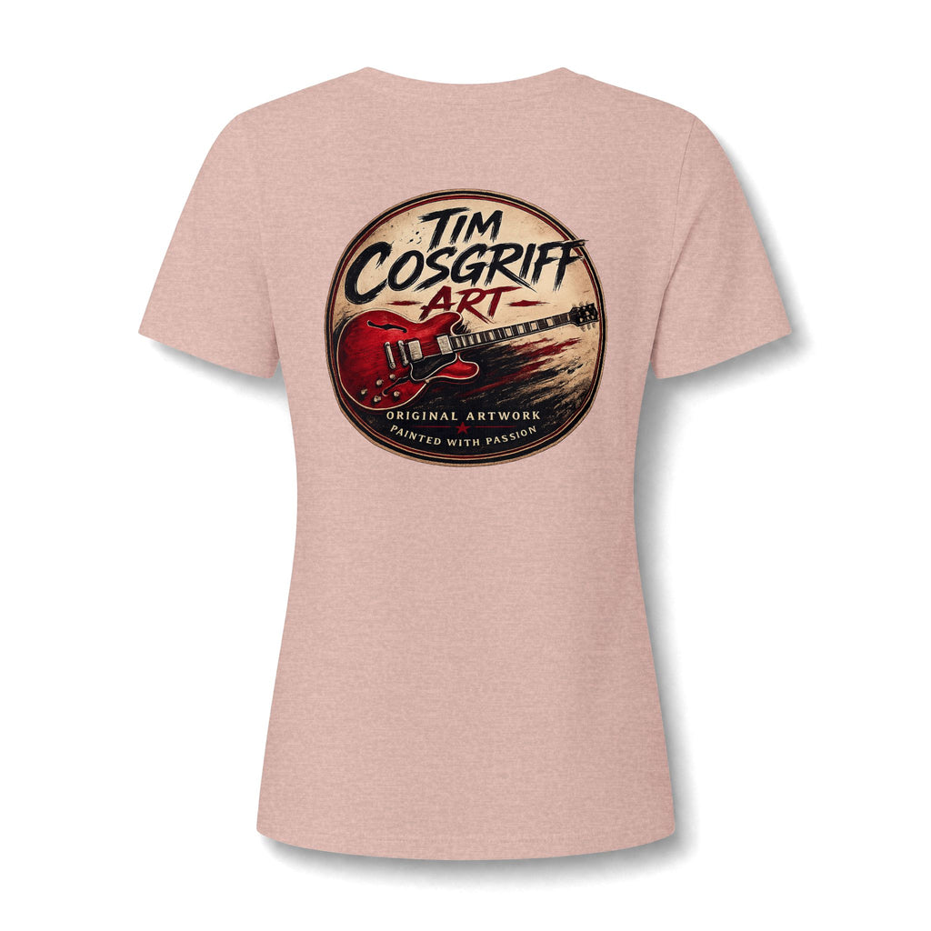 Neil Young Women's V Neck Tee