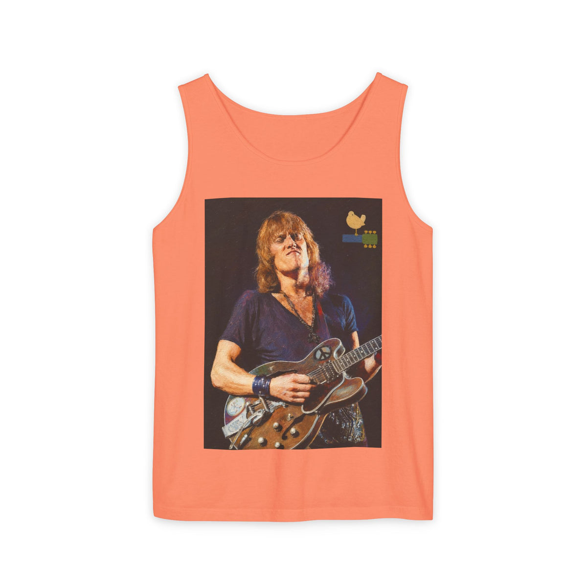 Alvin Lee at Woodstock Tank Top Unisex