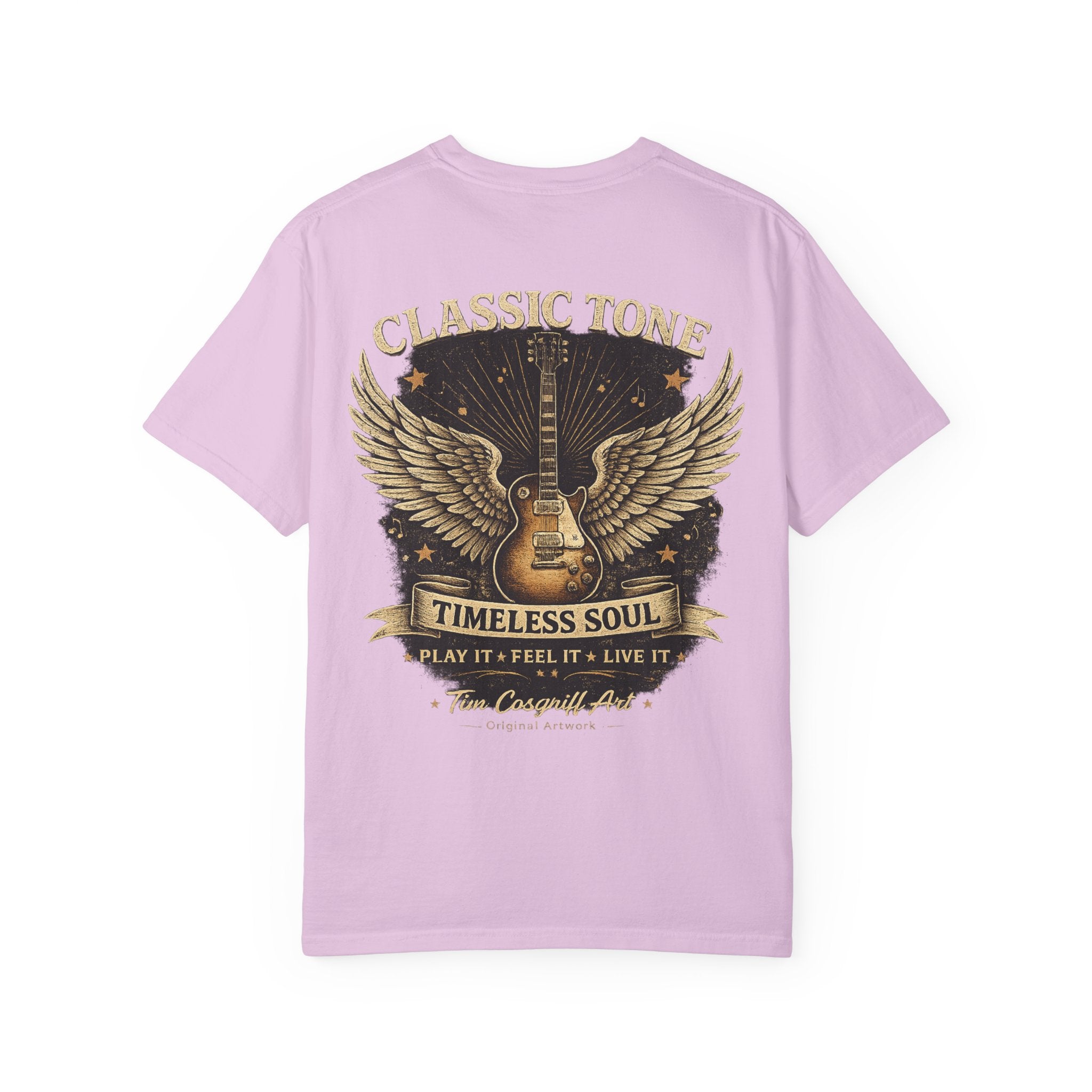 Graphic T-Shirt — Classic Tone "Timeless Soul" Guitar Design
