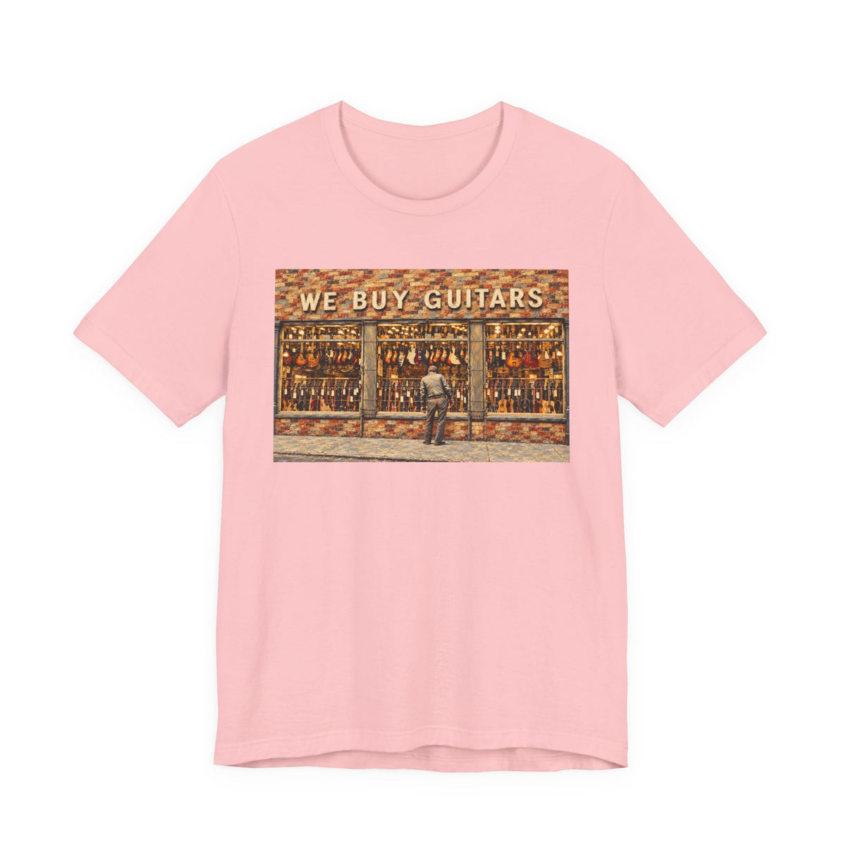 We Buy Guitars Vintage Music Store Tee