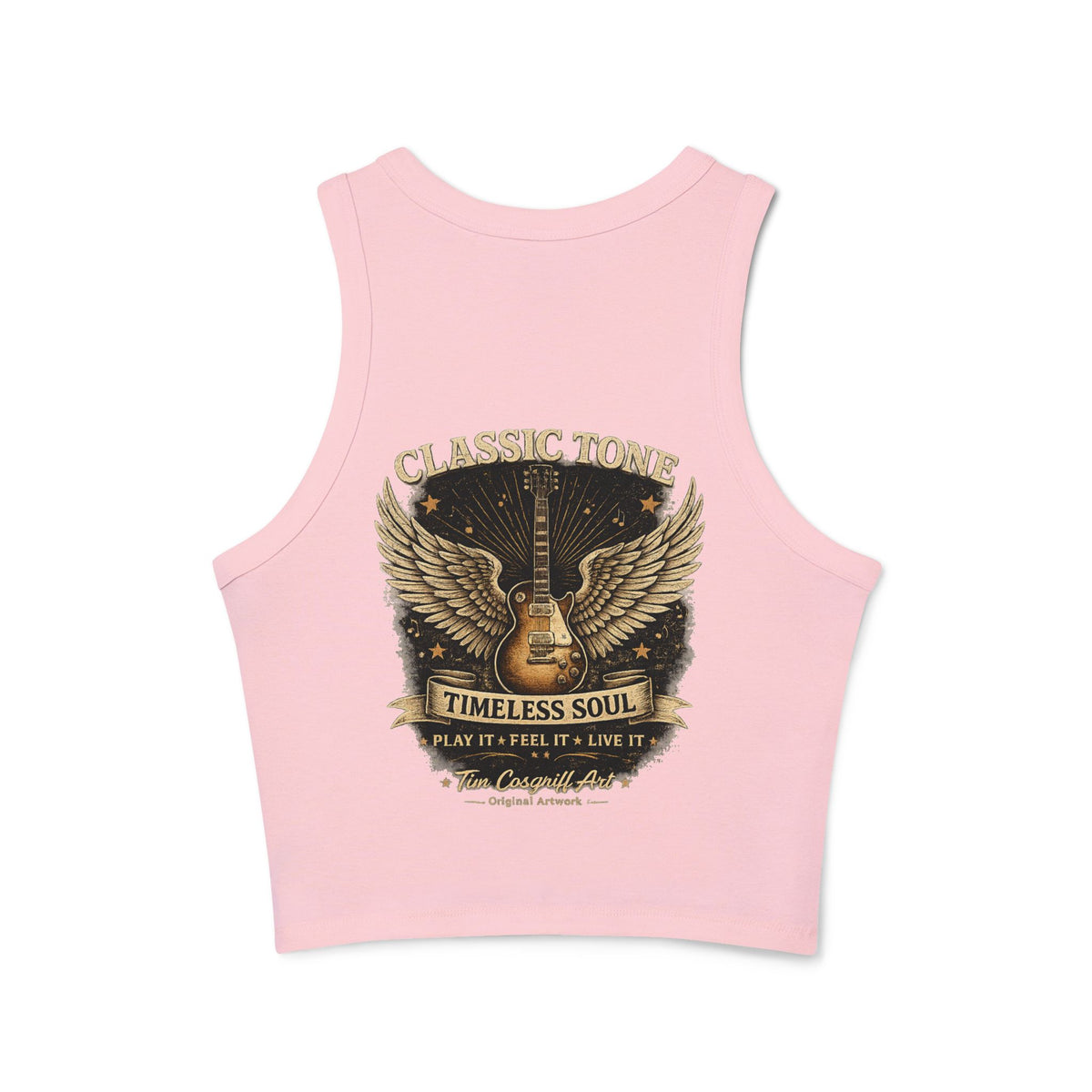 Janis Joplin Classic Rock Crop Tank Timeless Soul Racer Tank