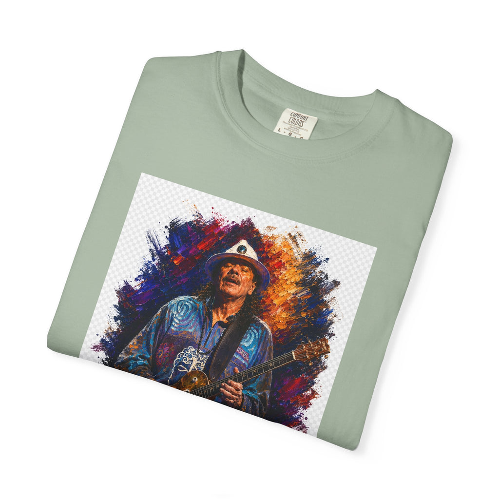Carlos Santana Guitar  T Shirt