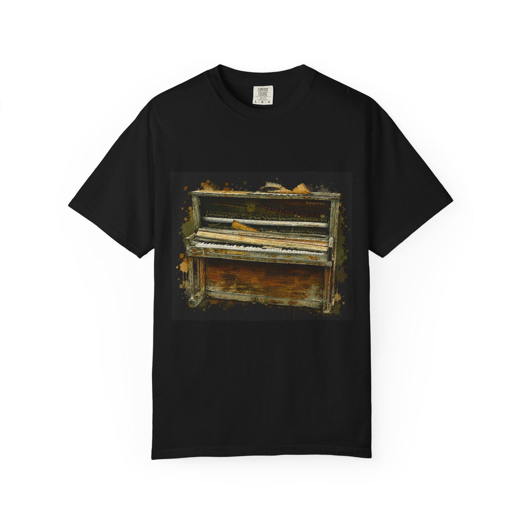 Vintage Piano Original Art T Shirt