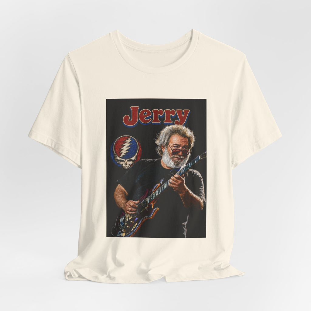 Jerry Garcia Guitar Portrait T Shirt