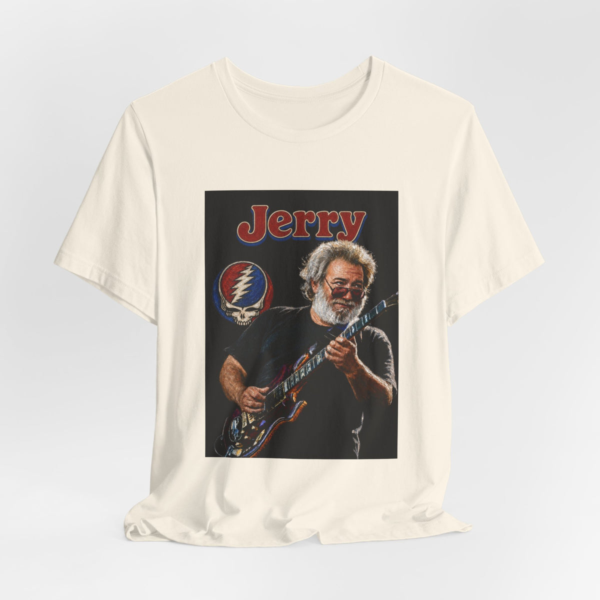 Jerry Garcia Guitar Portrait T Shirt