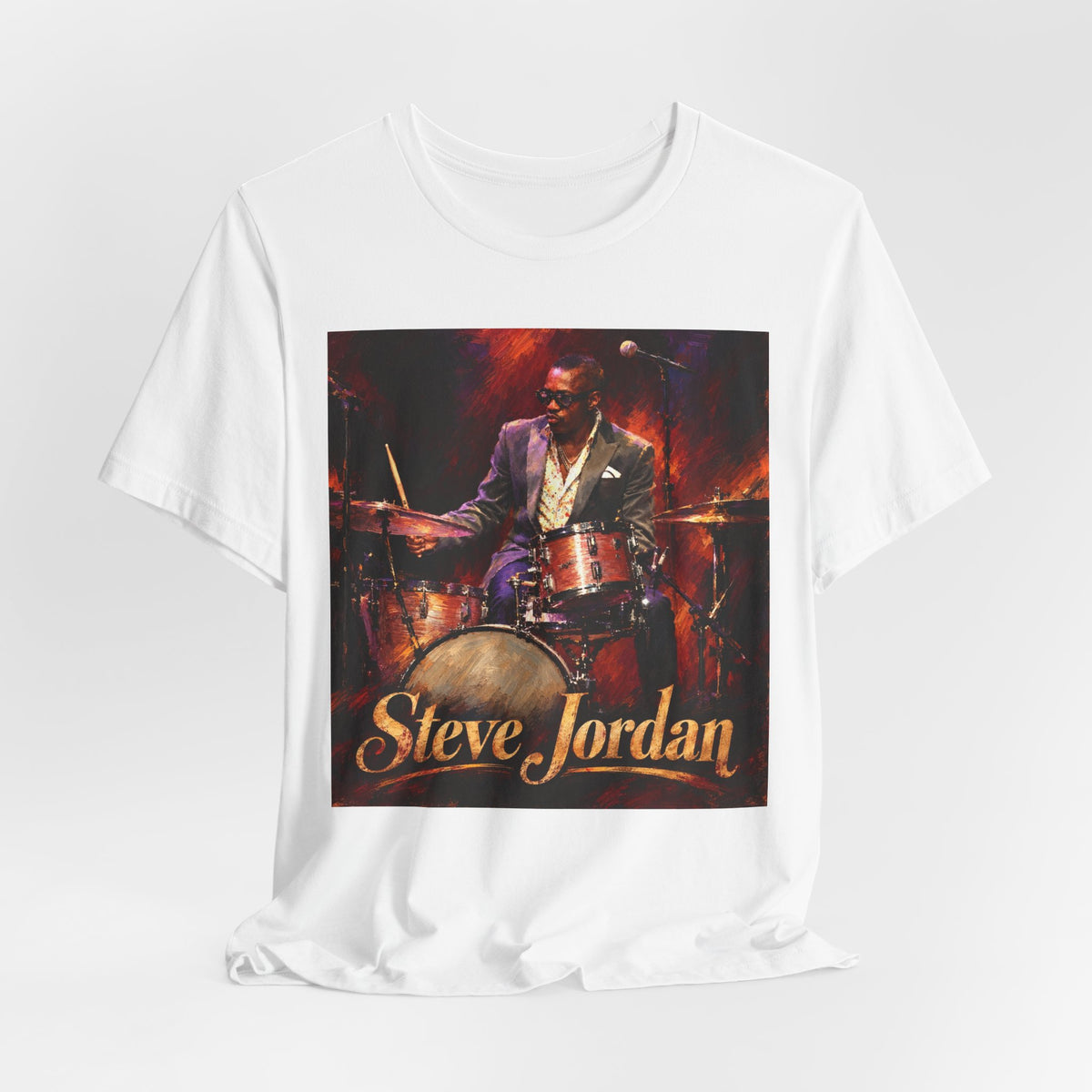 Steve Jordan Drummer Tee