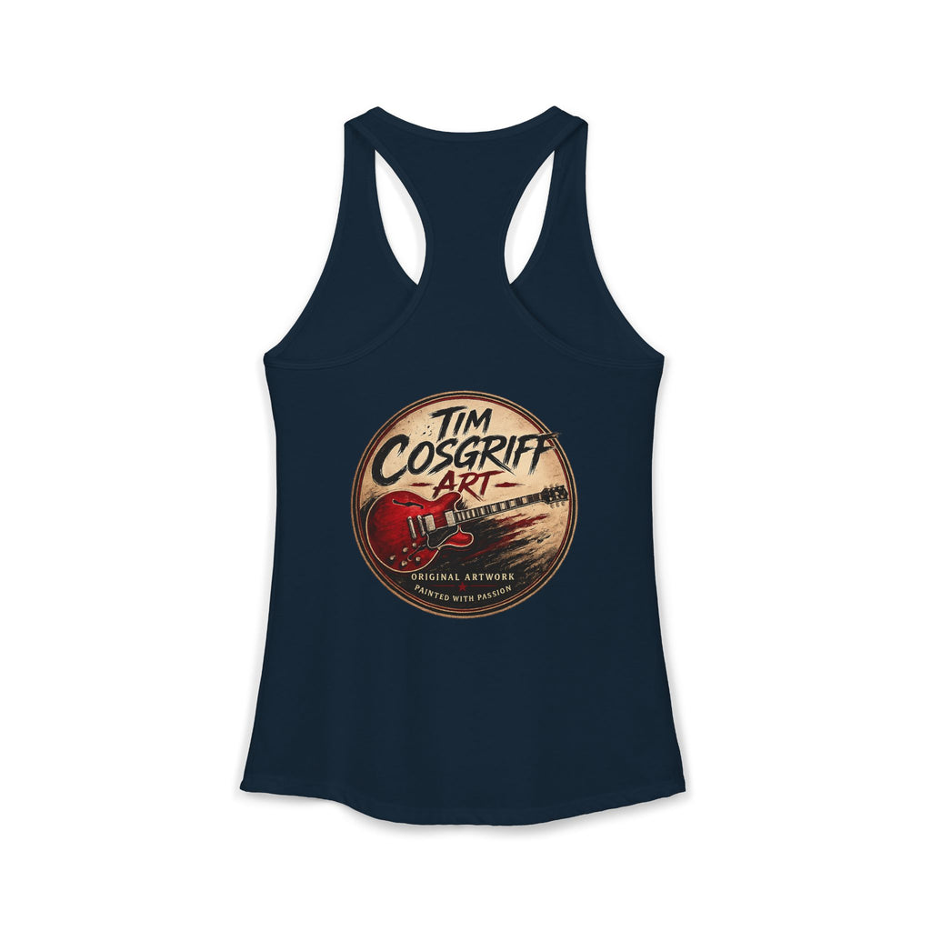 Alvin Lee at Woodstock Women's Racerback Tank