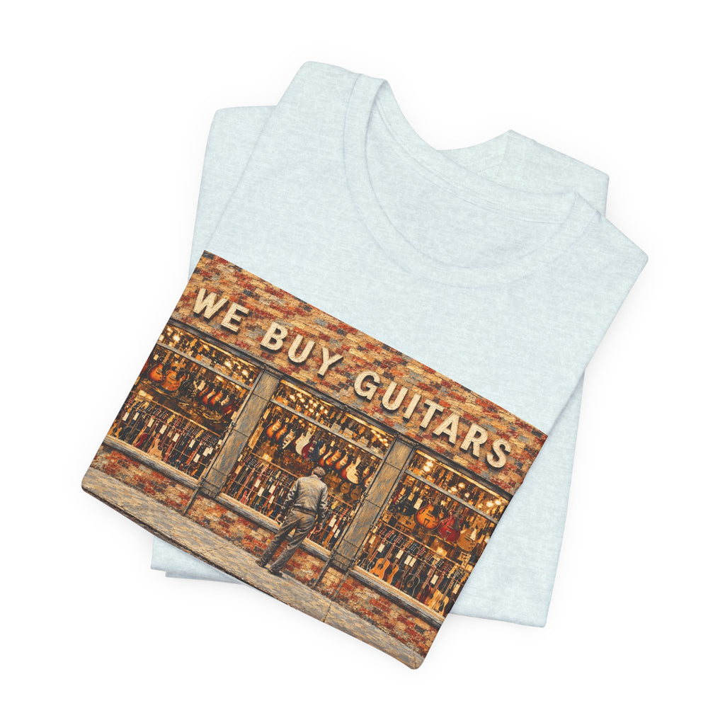 We Buy Guitars Vintage Music Store Tee