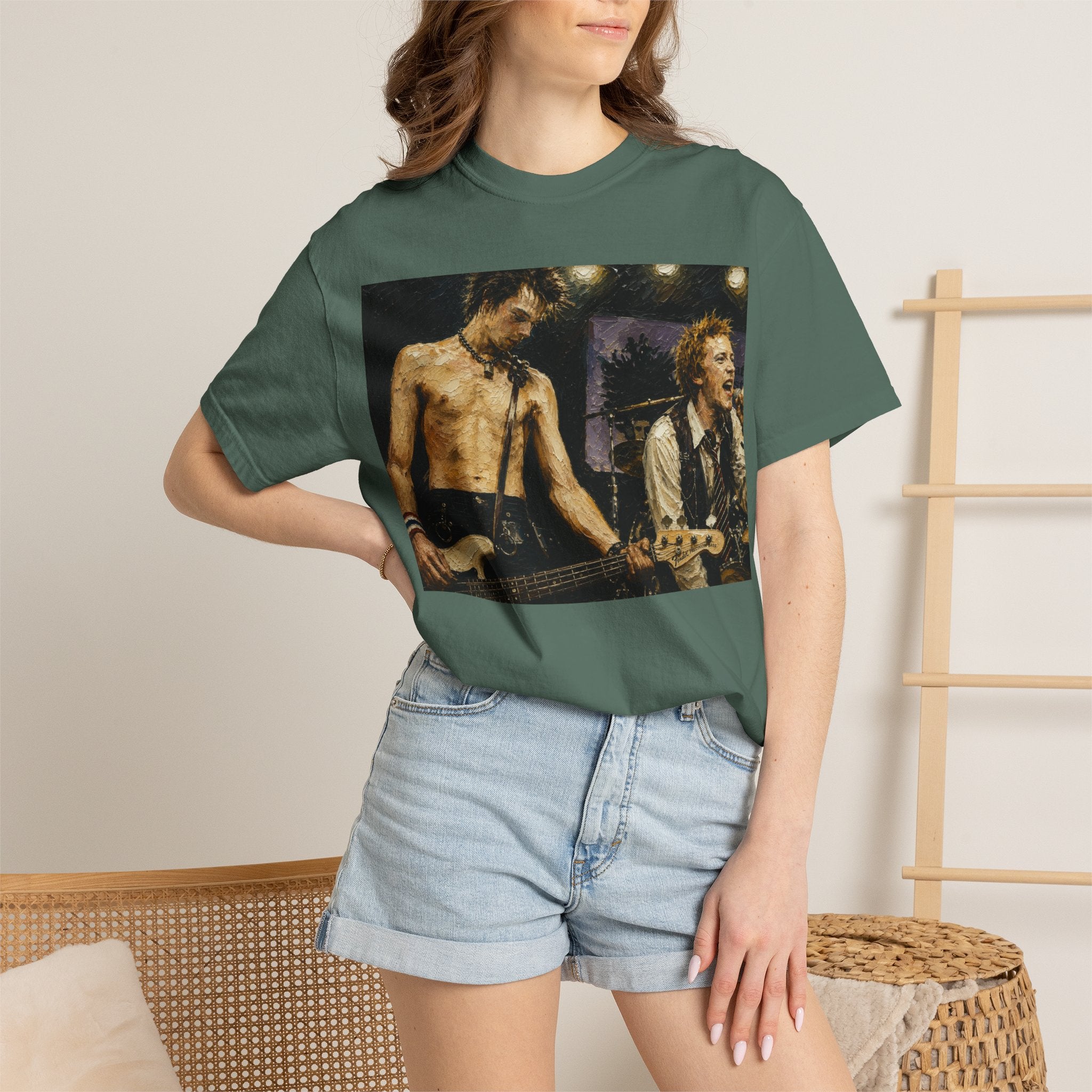 Rock Band Photo T-Shirt  Vintage Live Concert Tee