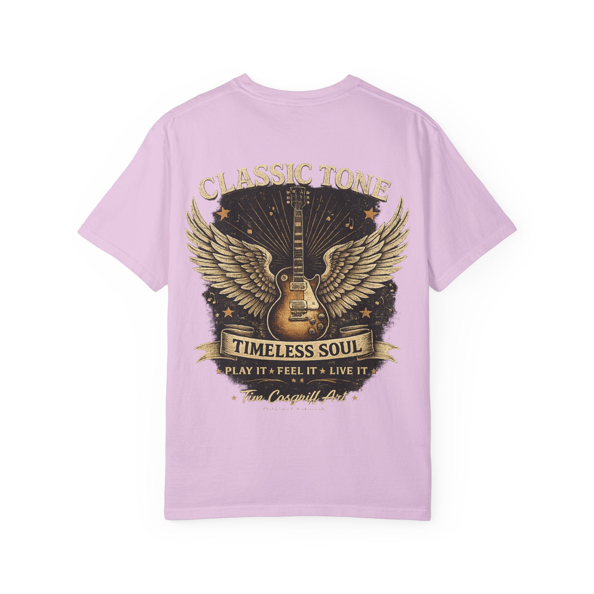 Copy of Classic Tone Timeless Soul Guitar T-Shirt — Winged Guitar Rock Tee