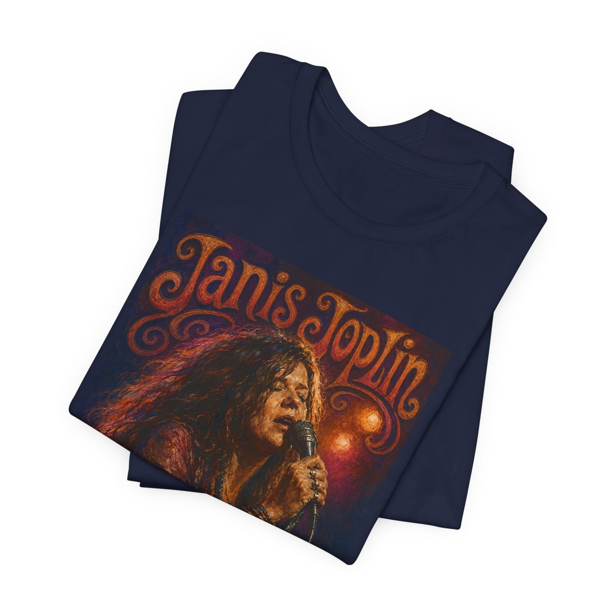 Janis Joplin Concert Poster Style T Shirt