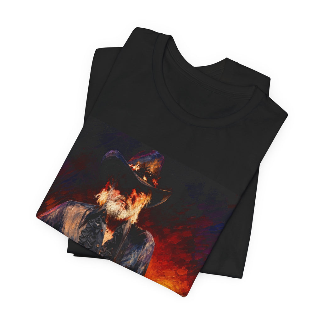 Blues Guitarist Graphic Tee — Vintage Rock Music T-Shirt