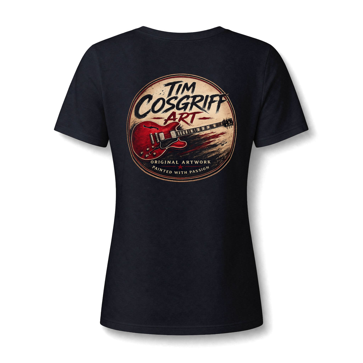 Neil Young Women's V Neck Tee