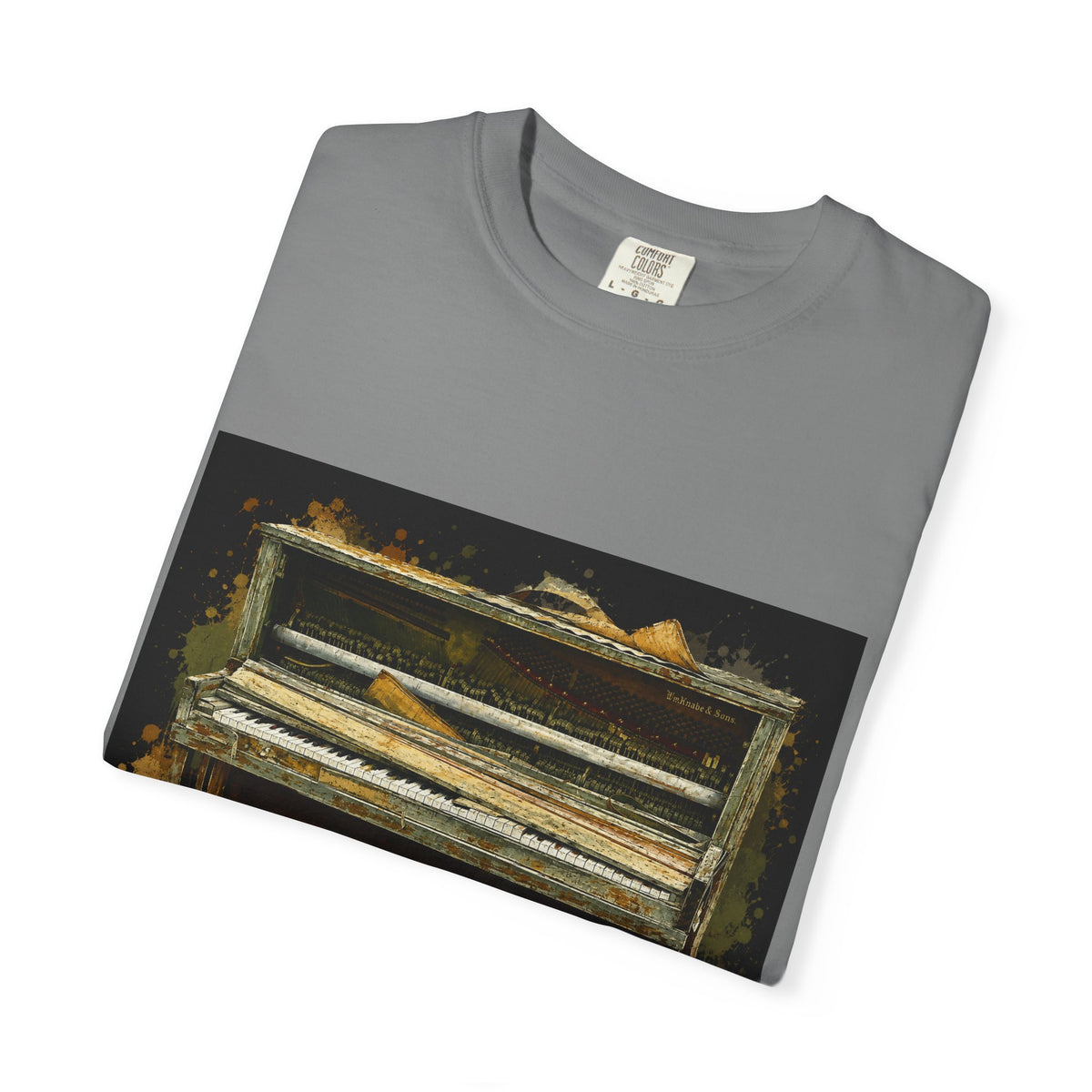 Vintage Piano Original Art T Shirt