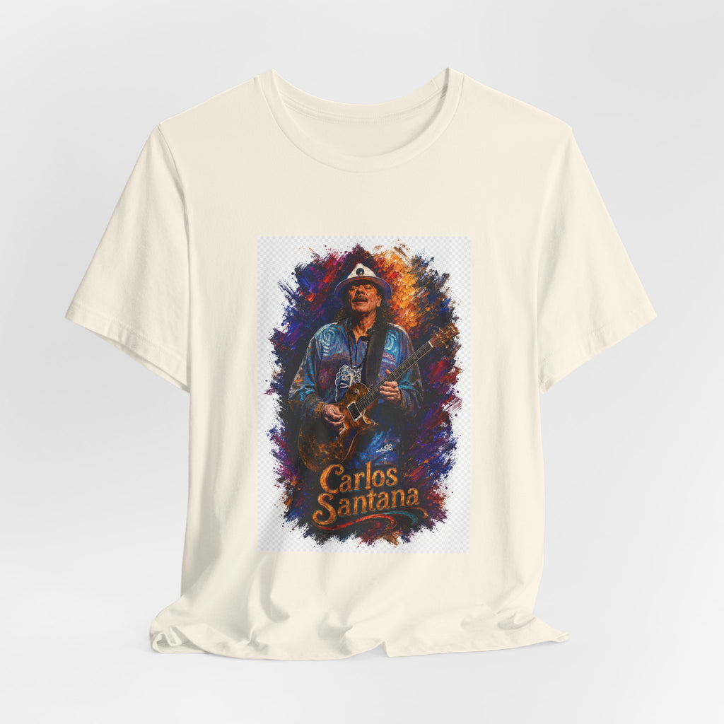 Carlos Santana Graphic T Shirt
