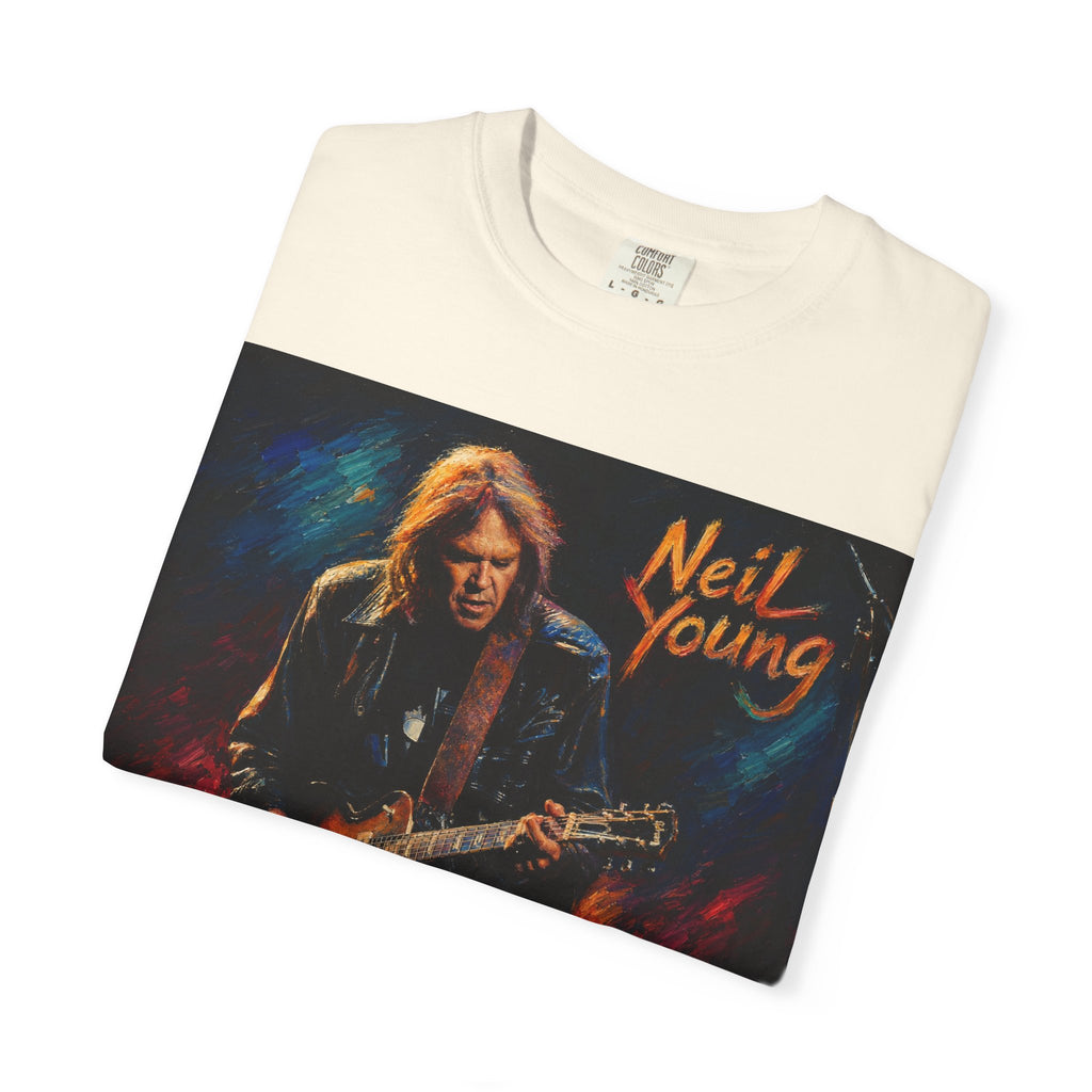 Neil Young Vintage Guitar T Shirt