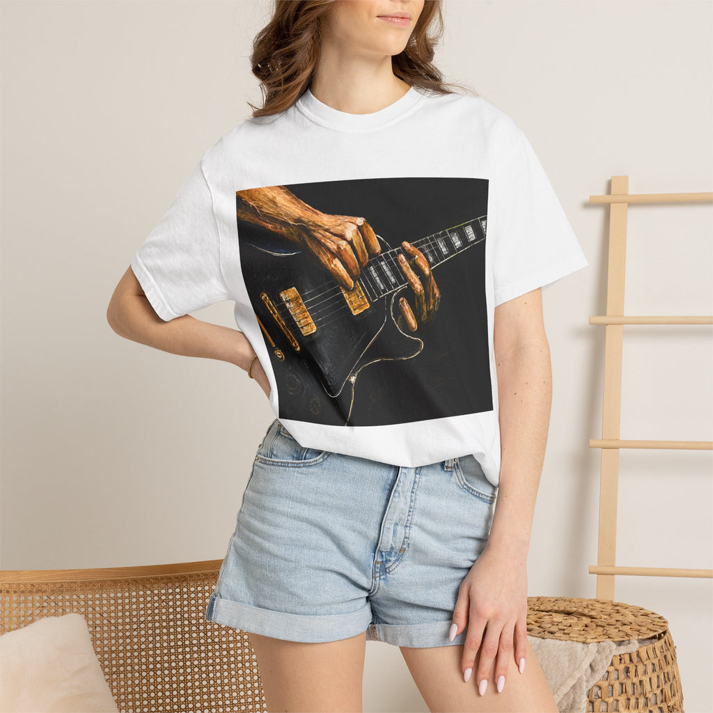 Guitar Vintage Tee — "Classic Tone, Timeless Soul" Rock Music T-Shirt