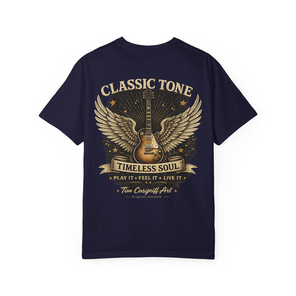 Graphic T-Shirt — Classic Tone "Timeless Soul" Guitar Design