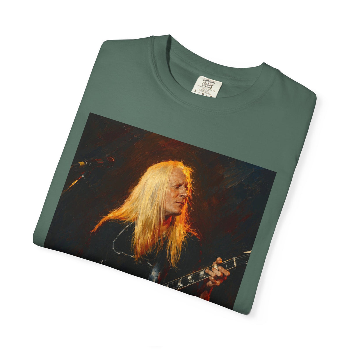 Johnny Winter Guitar T Shirt