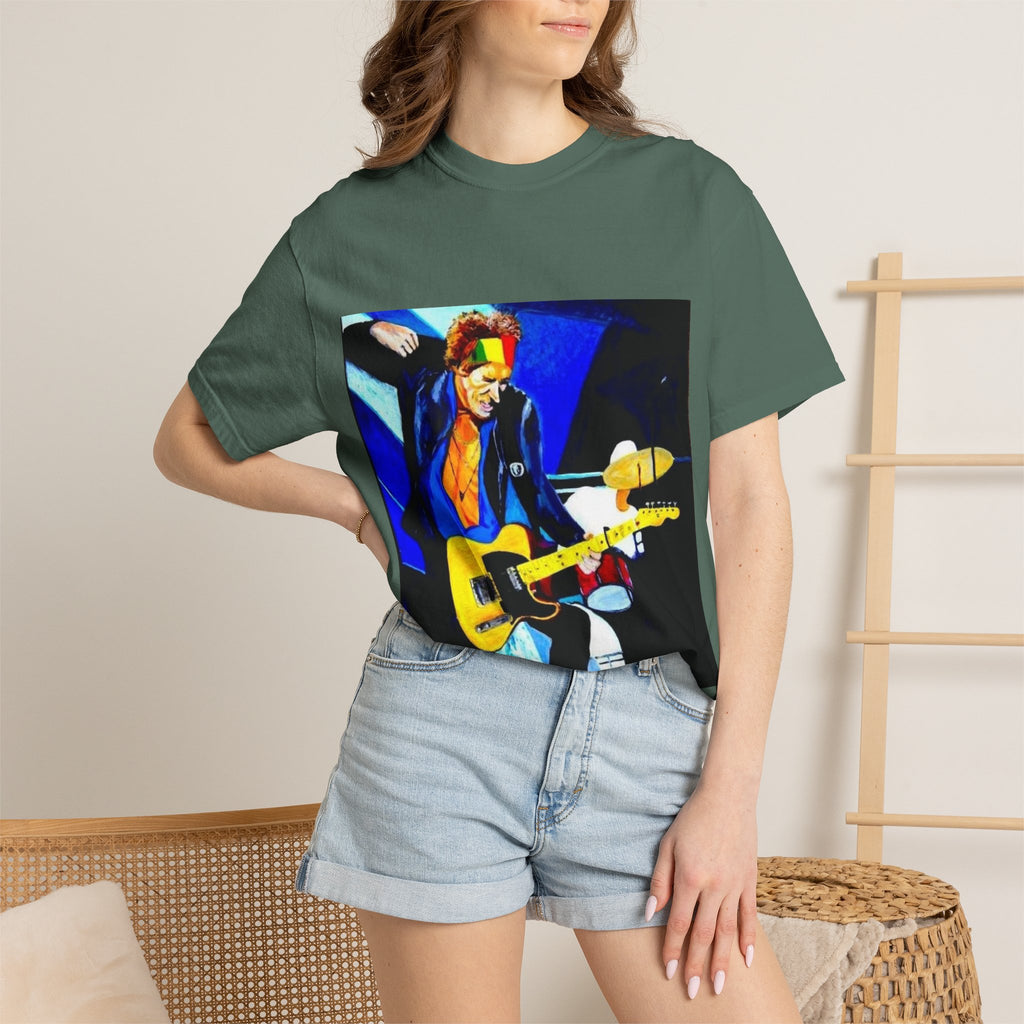 Unisex T Shirt Keith Action Shot