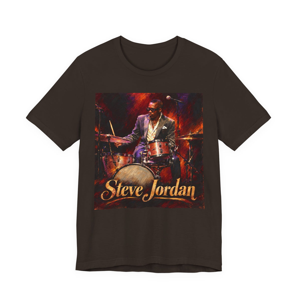 Steve Jordan Drummer Tee