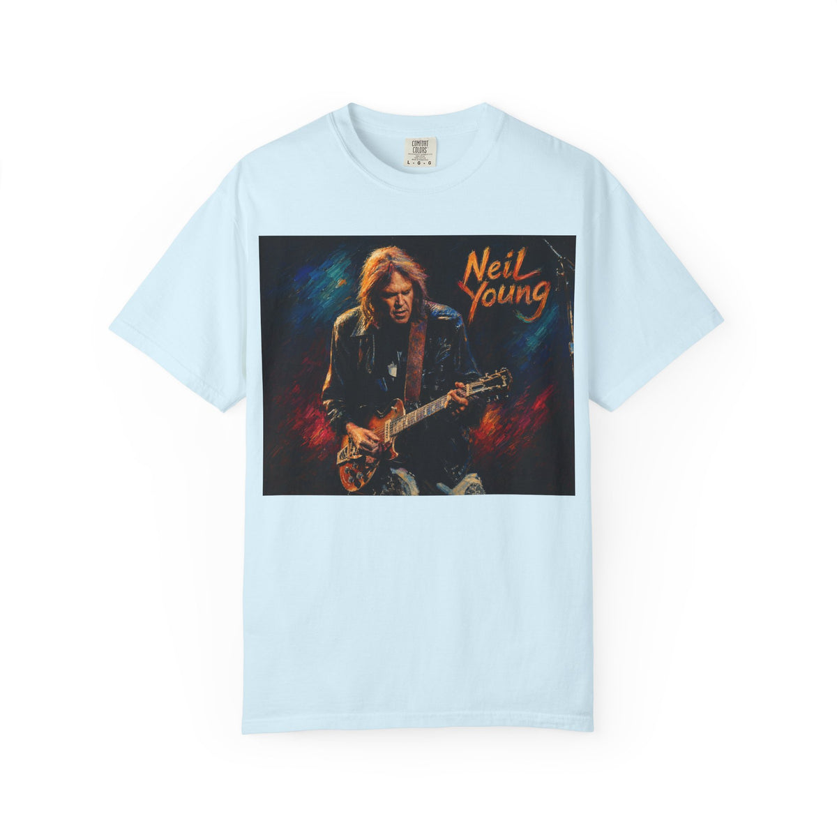 Neil Young Vintage Guitar T Shirt