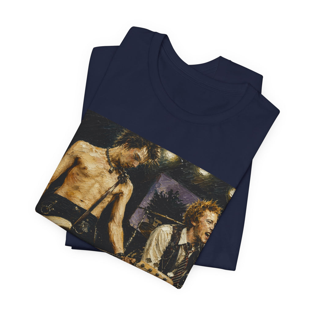 Rock Concert Photo Tee Vintage Live Band Graphic T-Shirt
