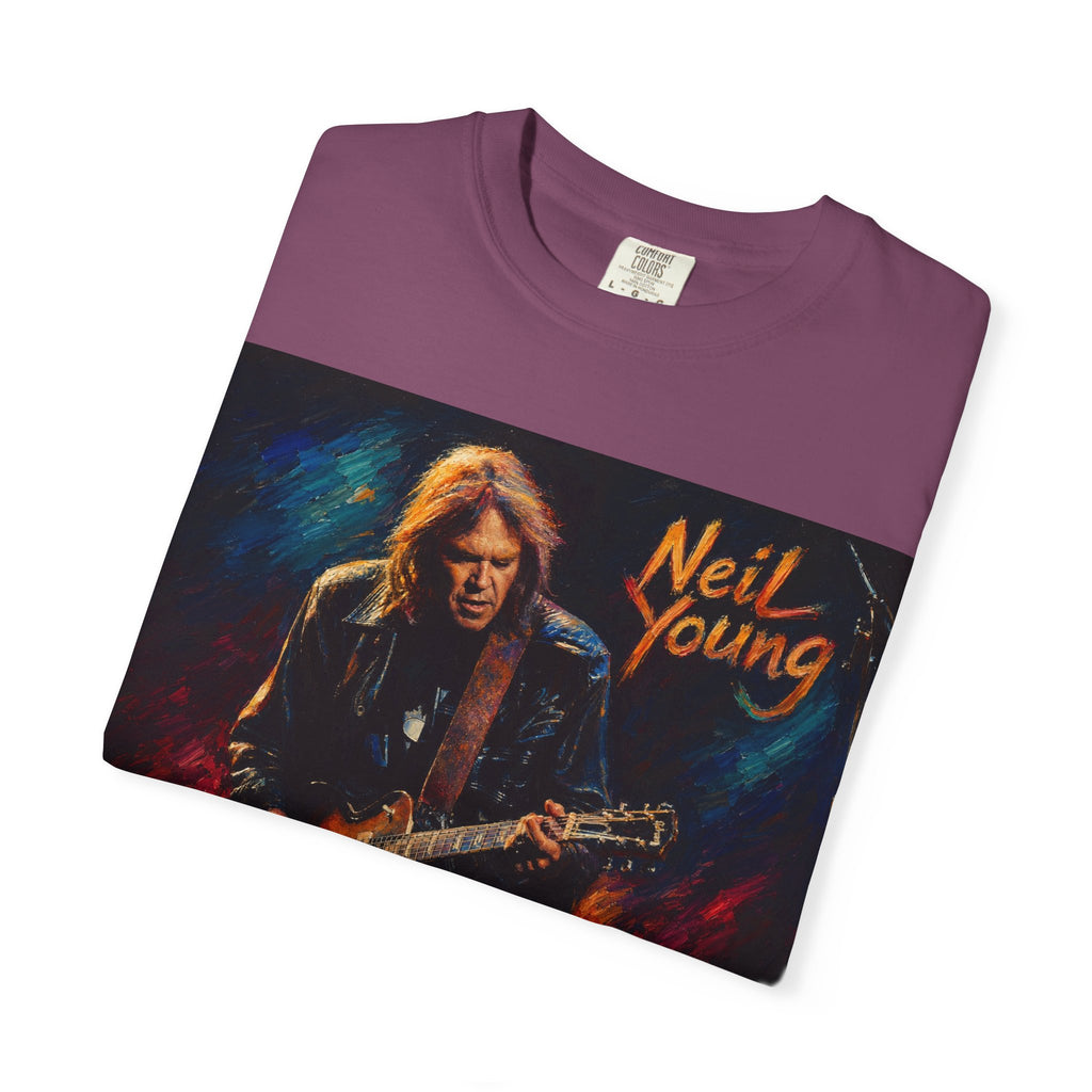 Neil Young Vintage Guitar T Shirt