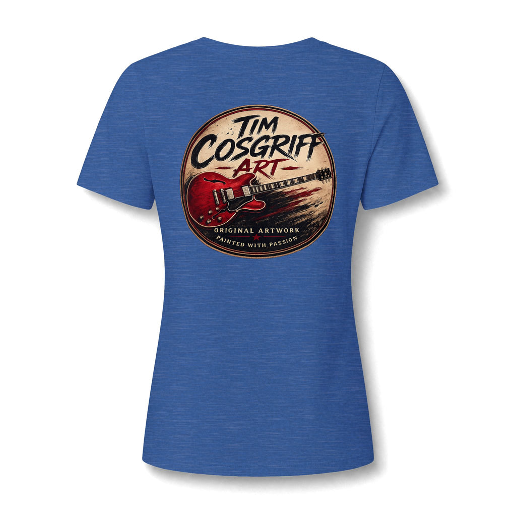 Neil Young Women's V Neck Tee