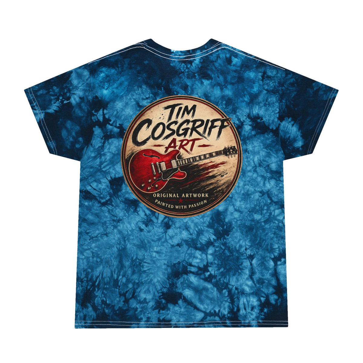 Jimi Hendrix Tribute Tie Dye T Shirt