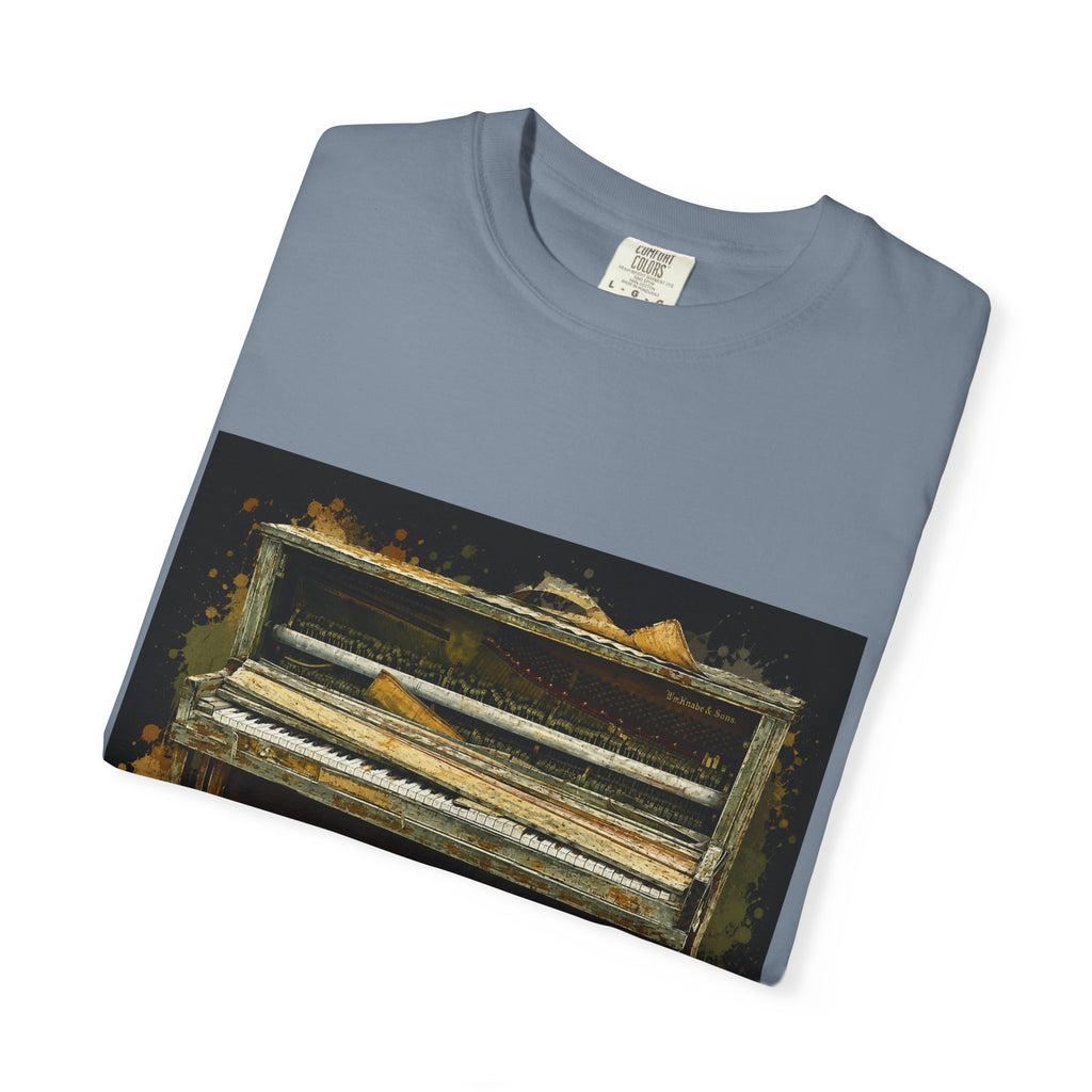 Vintage Piano Original Art T Shirt