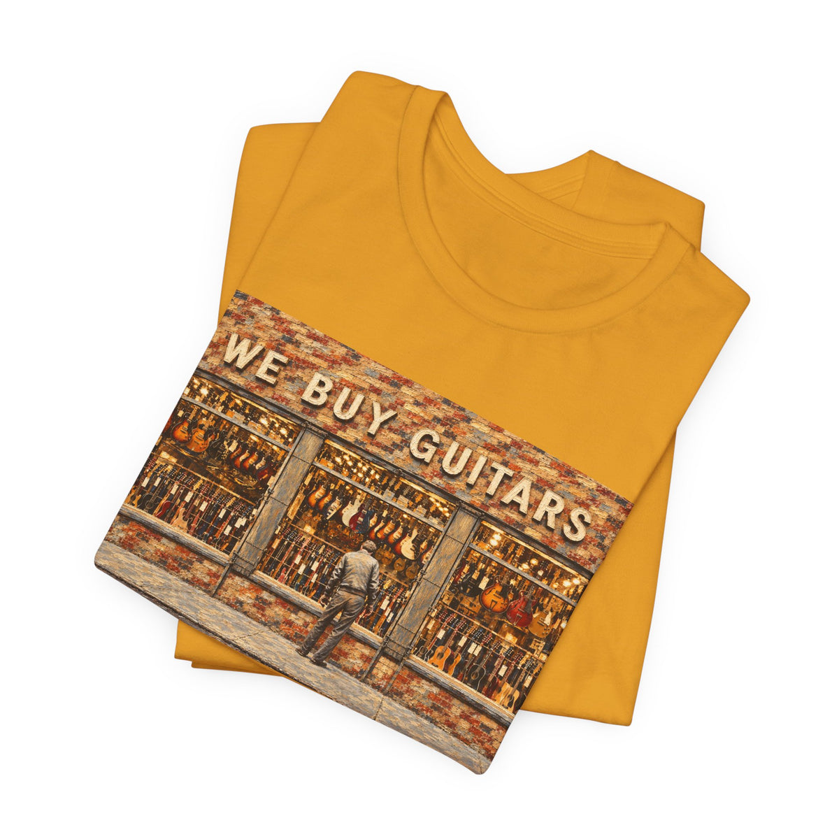 We Buy Guitars Vintage Music Store Tee