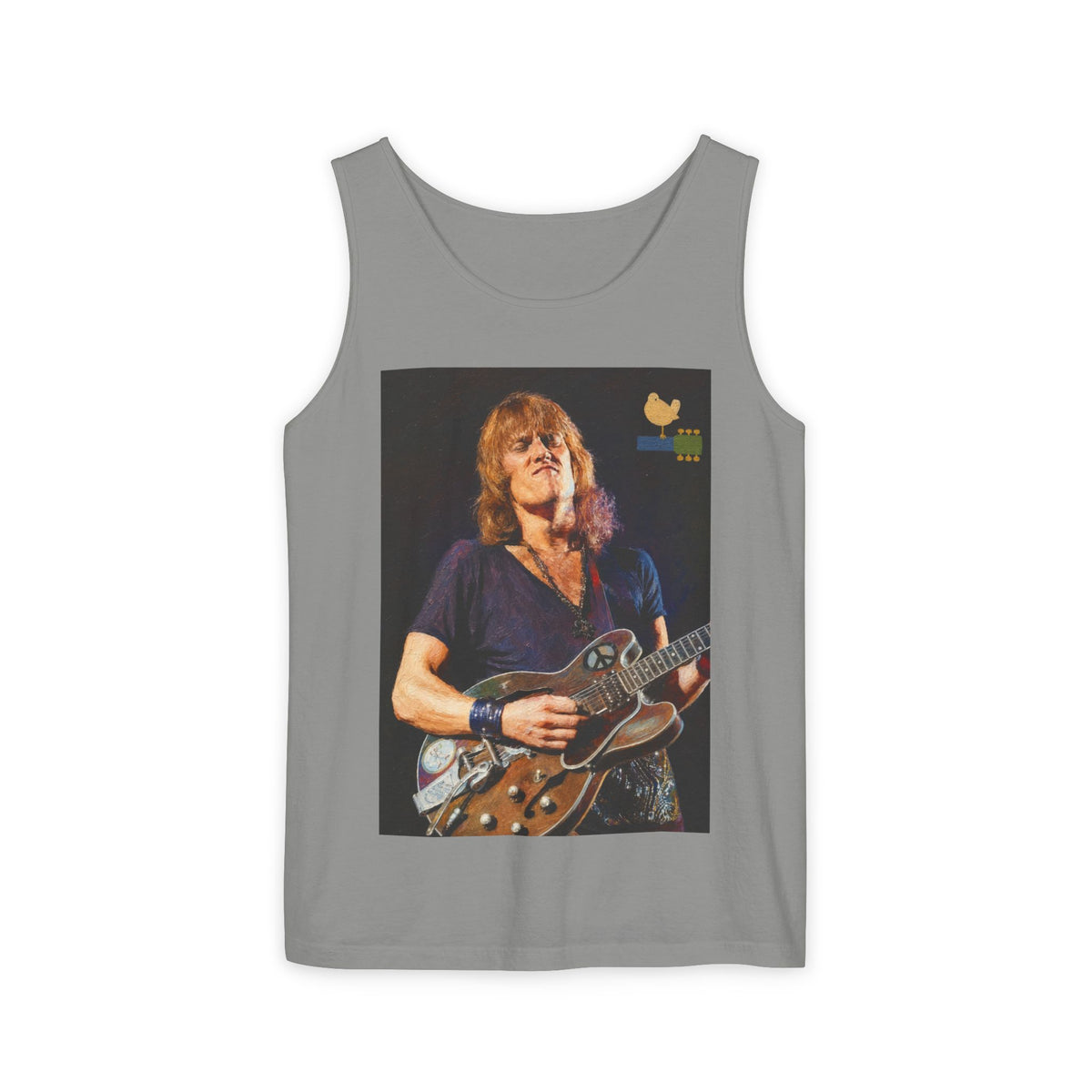 Alvin Lee at Woodstock Tank Top Unisex
