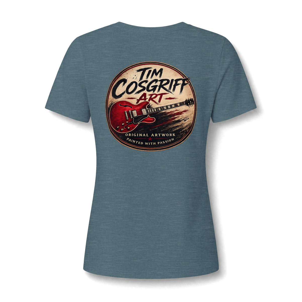 Neil Young Women's V Neck Tee