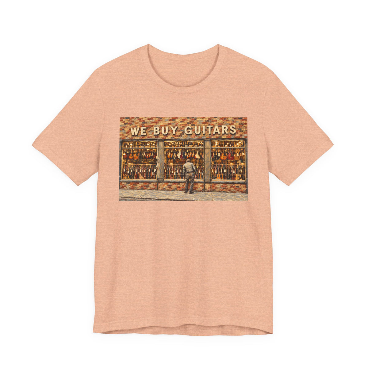 We Buy Guitars Vintage Music Store Tee