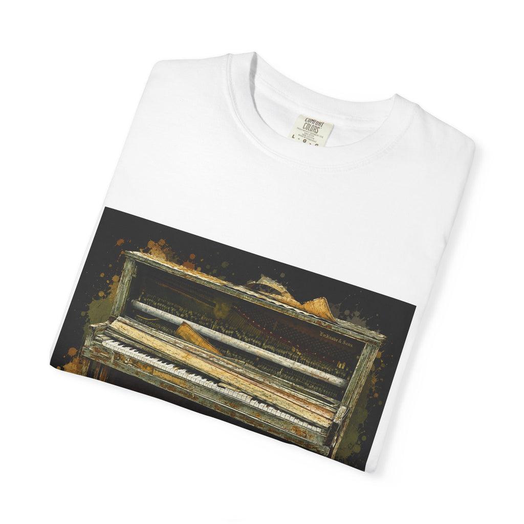 Vintage Piano Original Art T Shirt