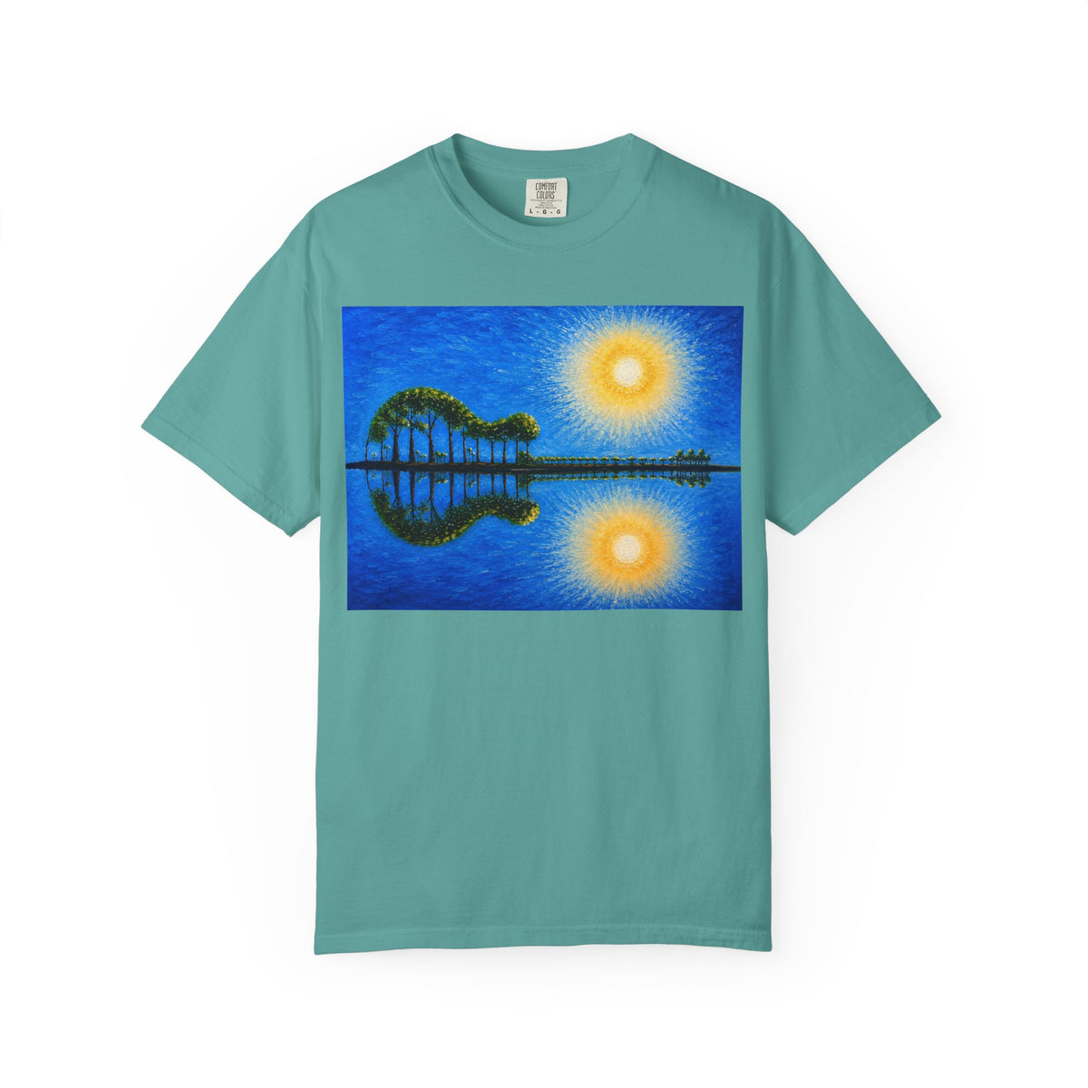 Guitar Sunset T Shirt