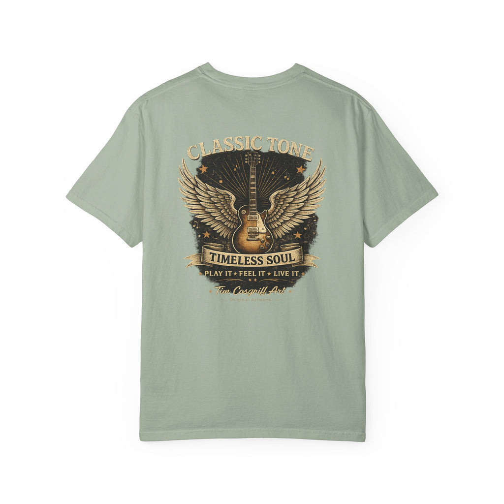 Guitar Vintage Tee — "Classic Tone, Timeless Soul" Rock Music T-Shirt
