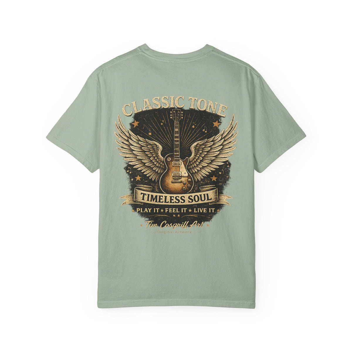 Carlos Santana Guitar  T Shirt