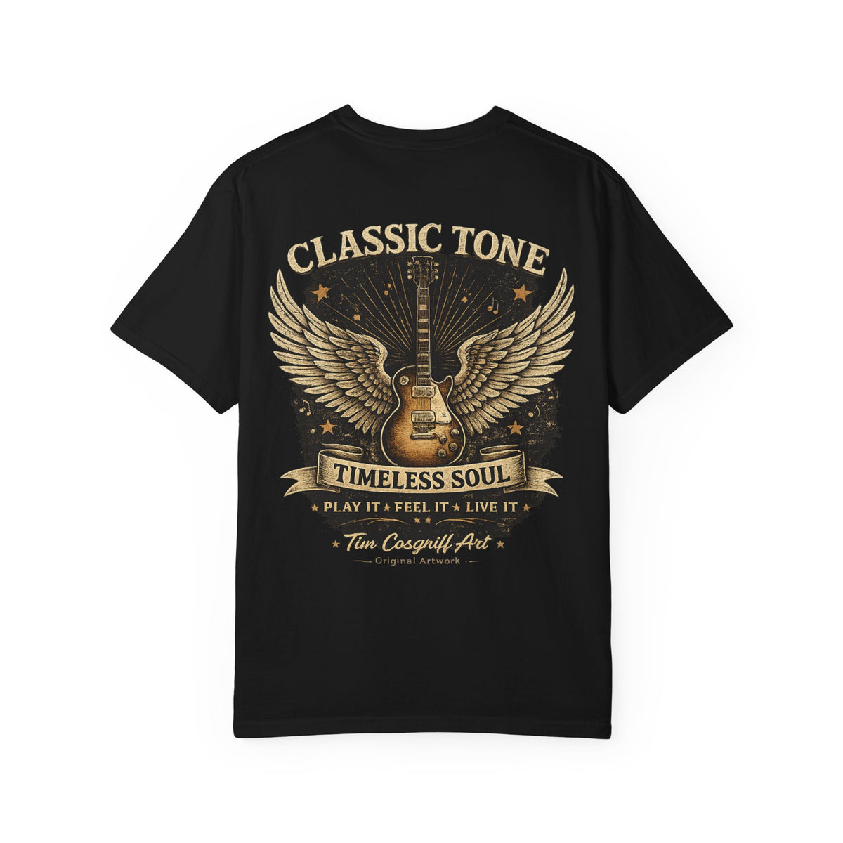 Johnny Winter Guitar T Shirt