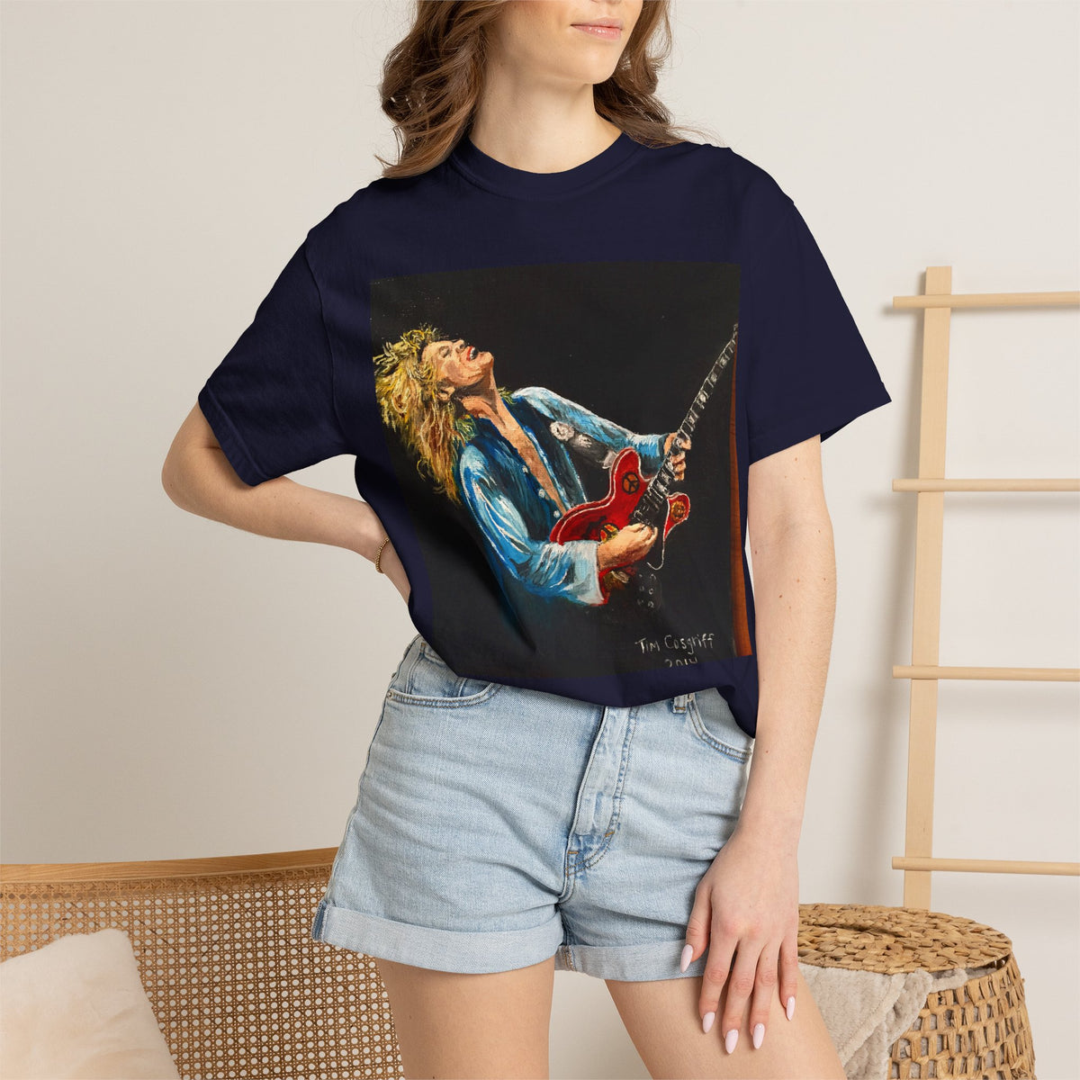 Guitar T Shirt Alvin Lee
