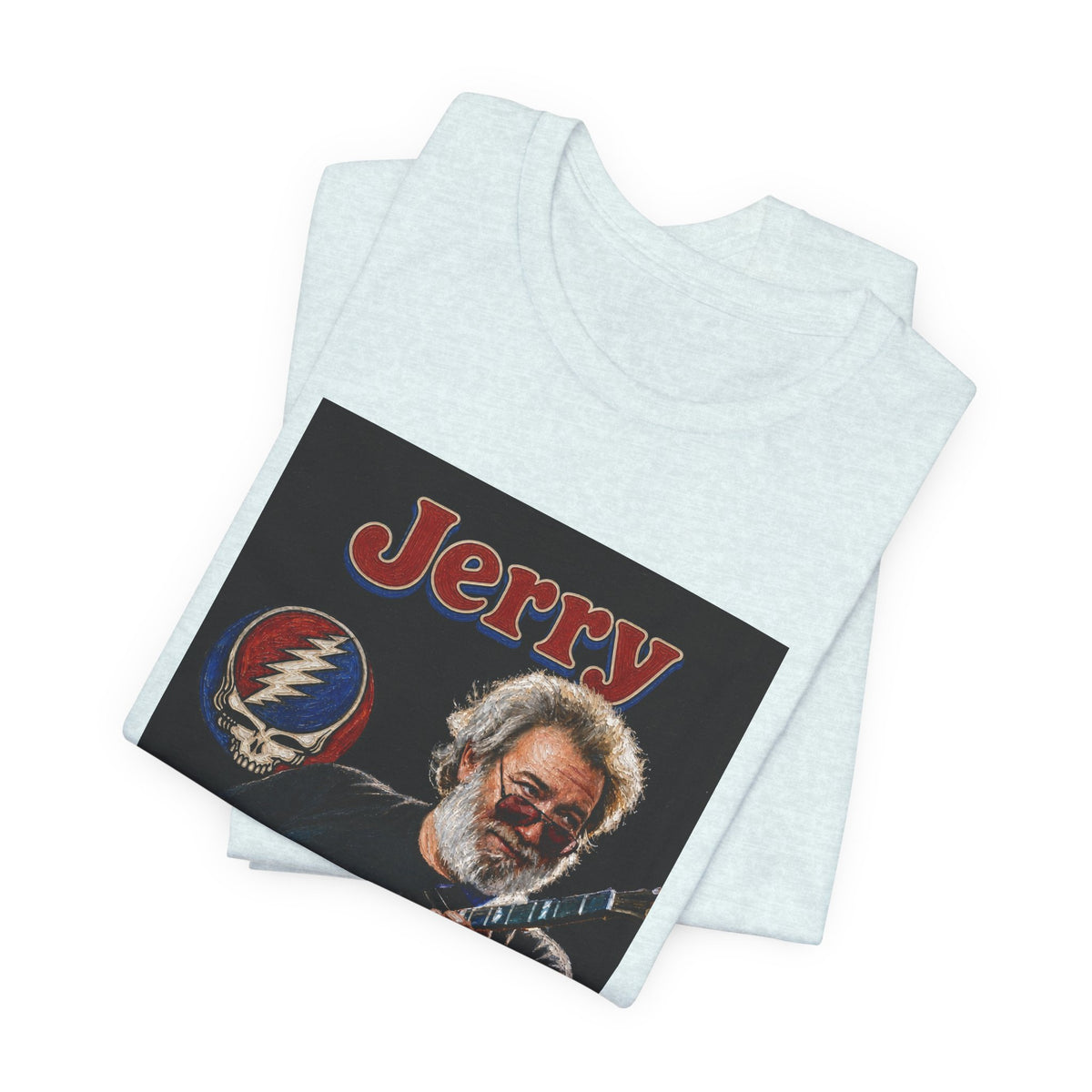 Jerry Garcia Guitar Portrait T Shirt