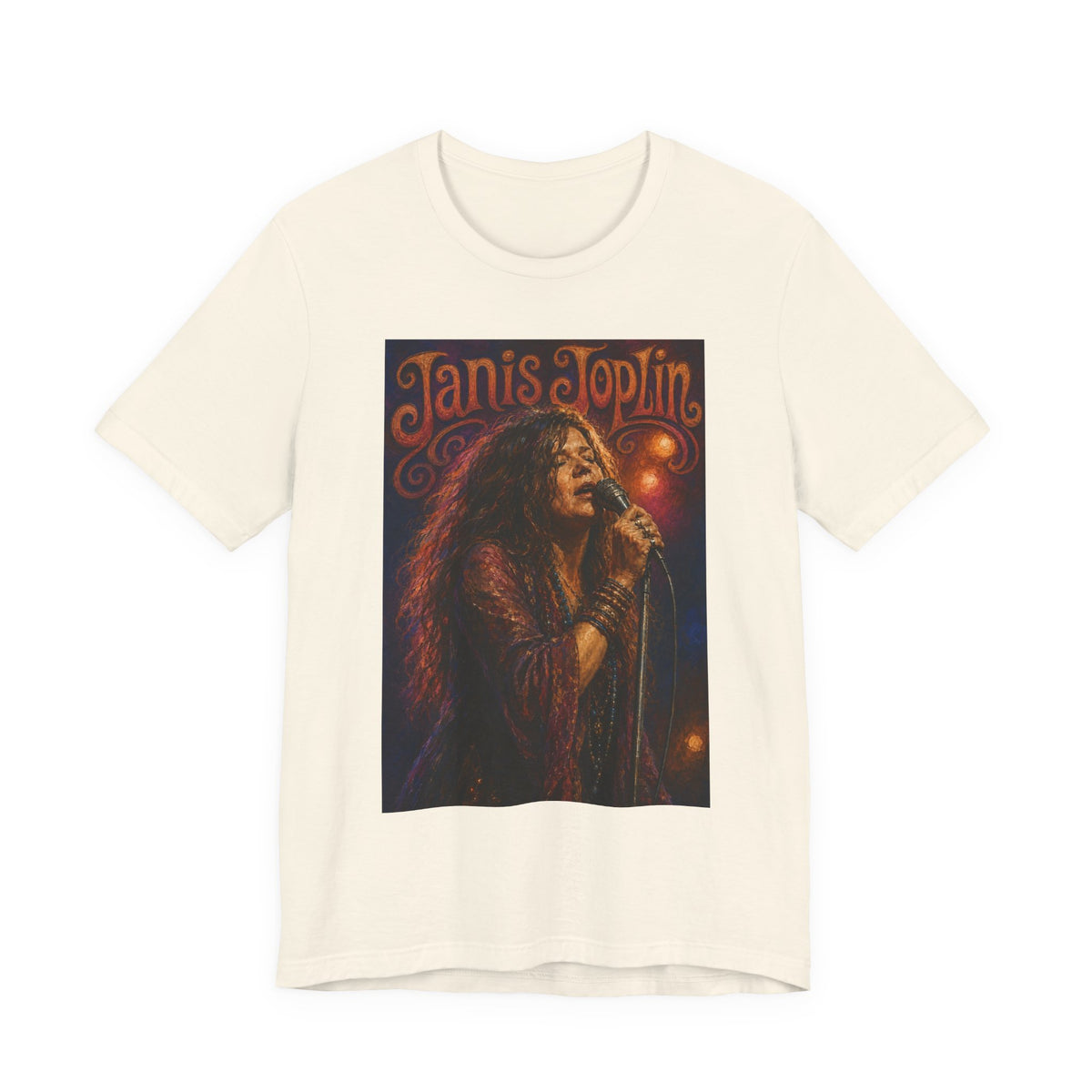 Janis Joplin Concert Poster Style T Shirt