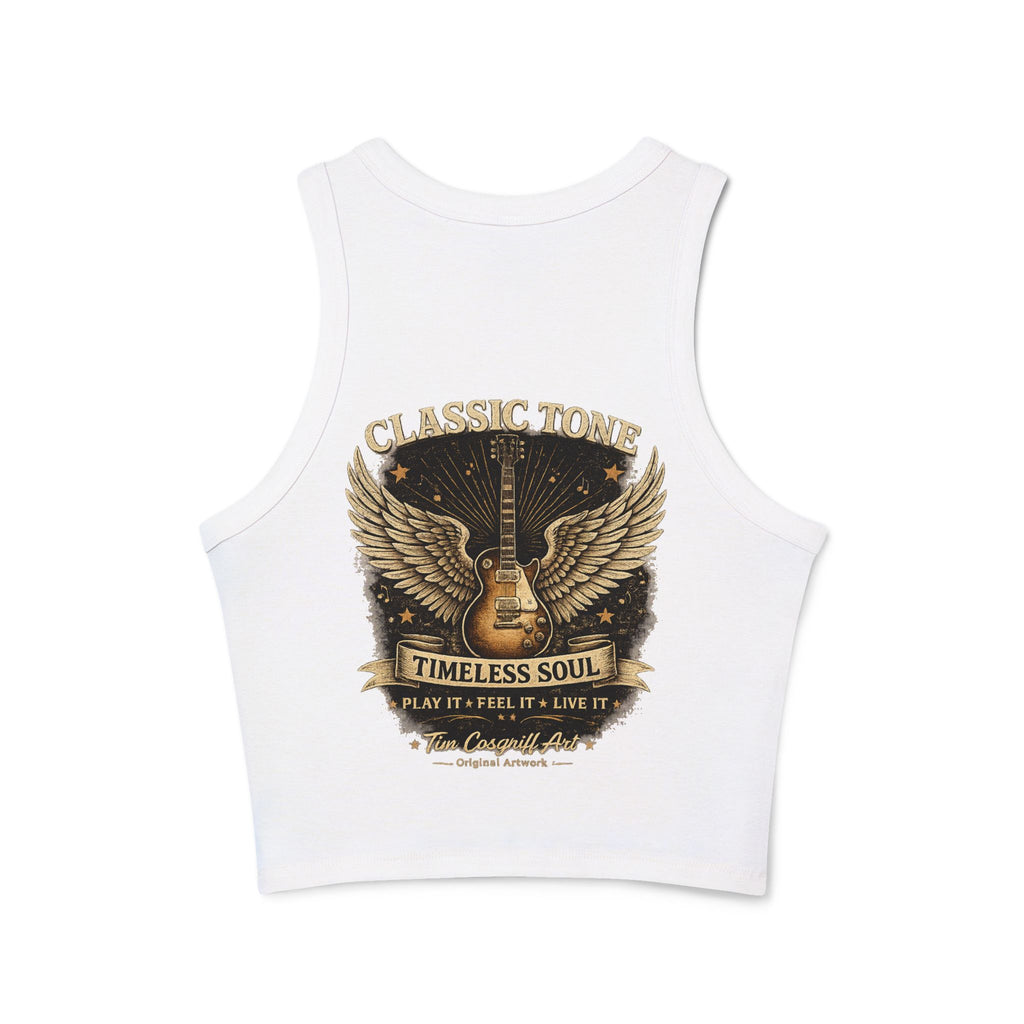 Racer Tank Top Classic Rock Graphic Stevie Nicks