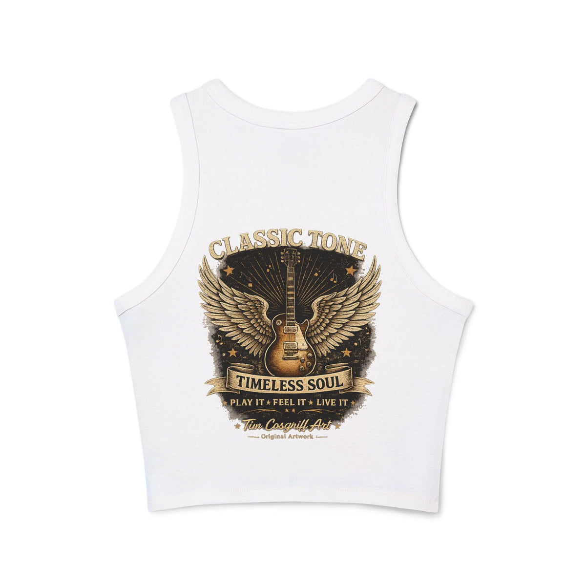 Racer Tank Top Classic Rock Graphic Stevie Nicks