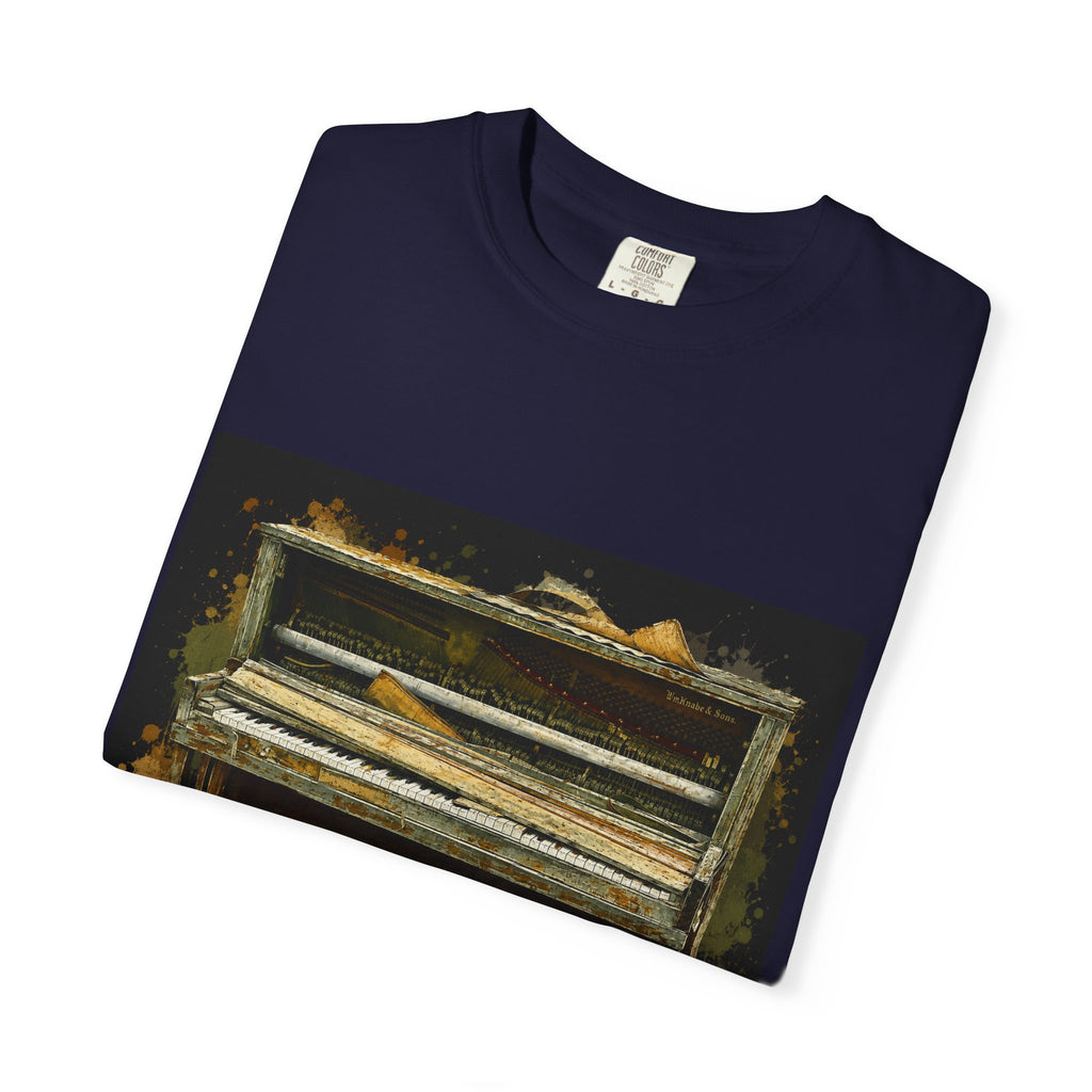 Vintage Piano Original Art T Shirt