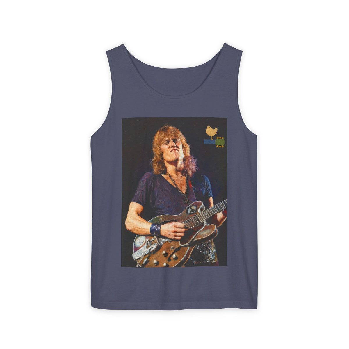 Alvin Lee at Woodstock Tank Top Unisex