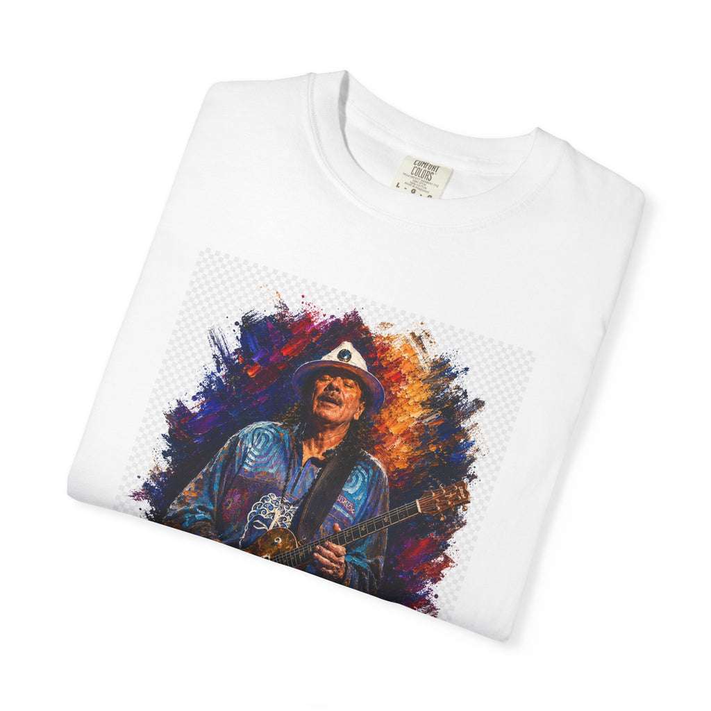 Carlos Santana Guitar  T Shirt