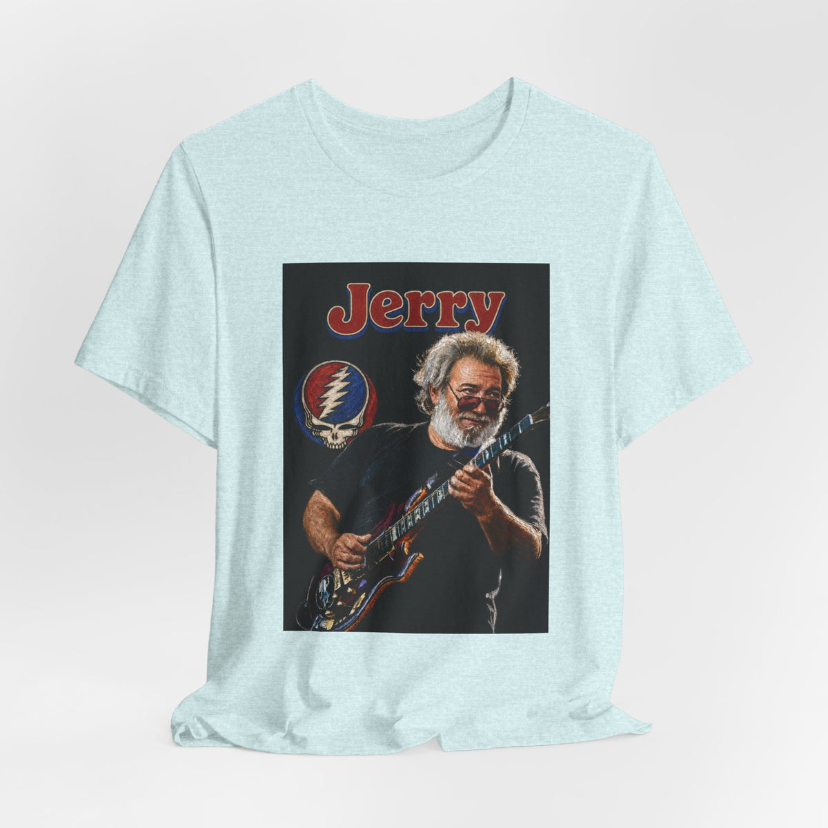Jerry Garcia Guitar Portrait T Shirt