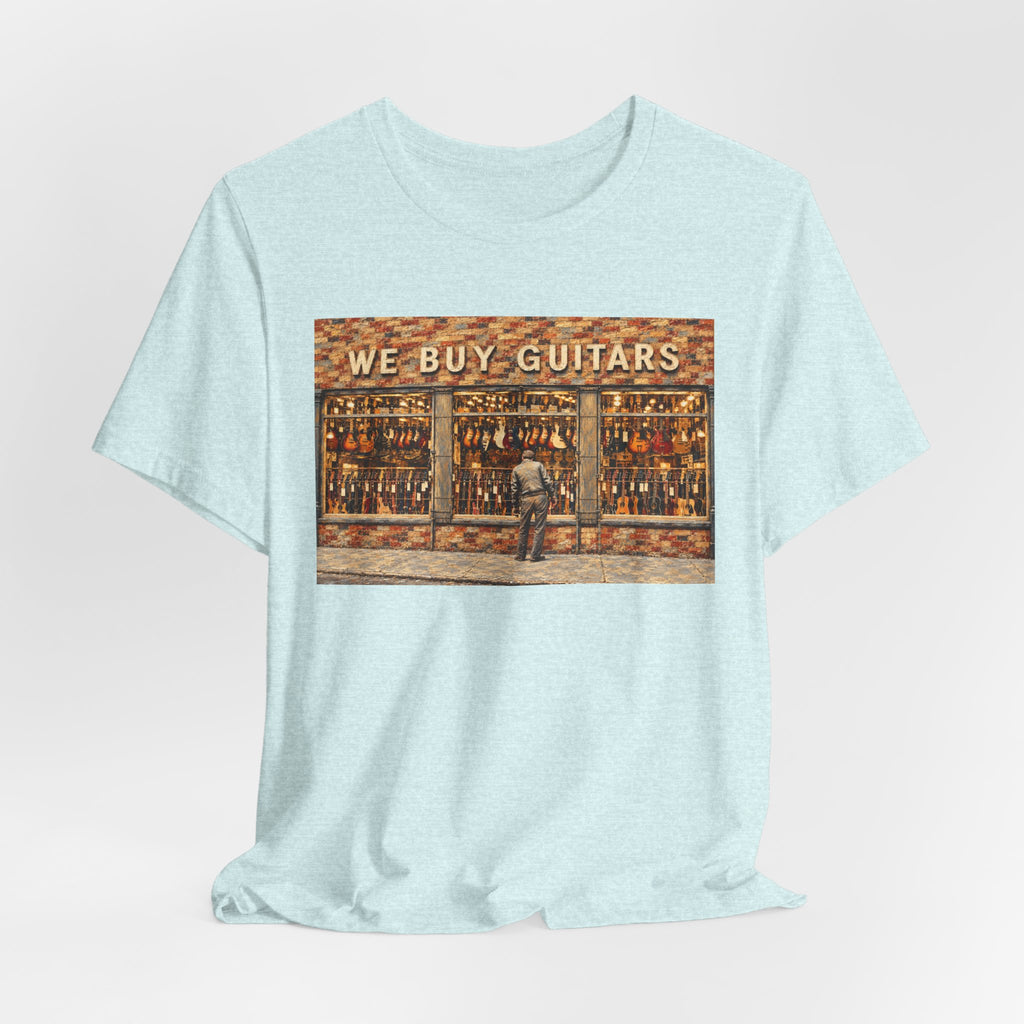 We Buy Guitars Vintage Music Store Tee